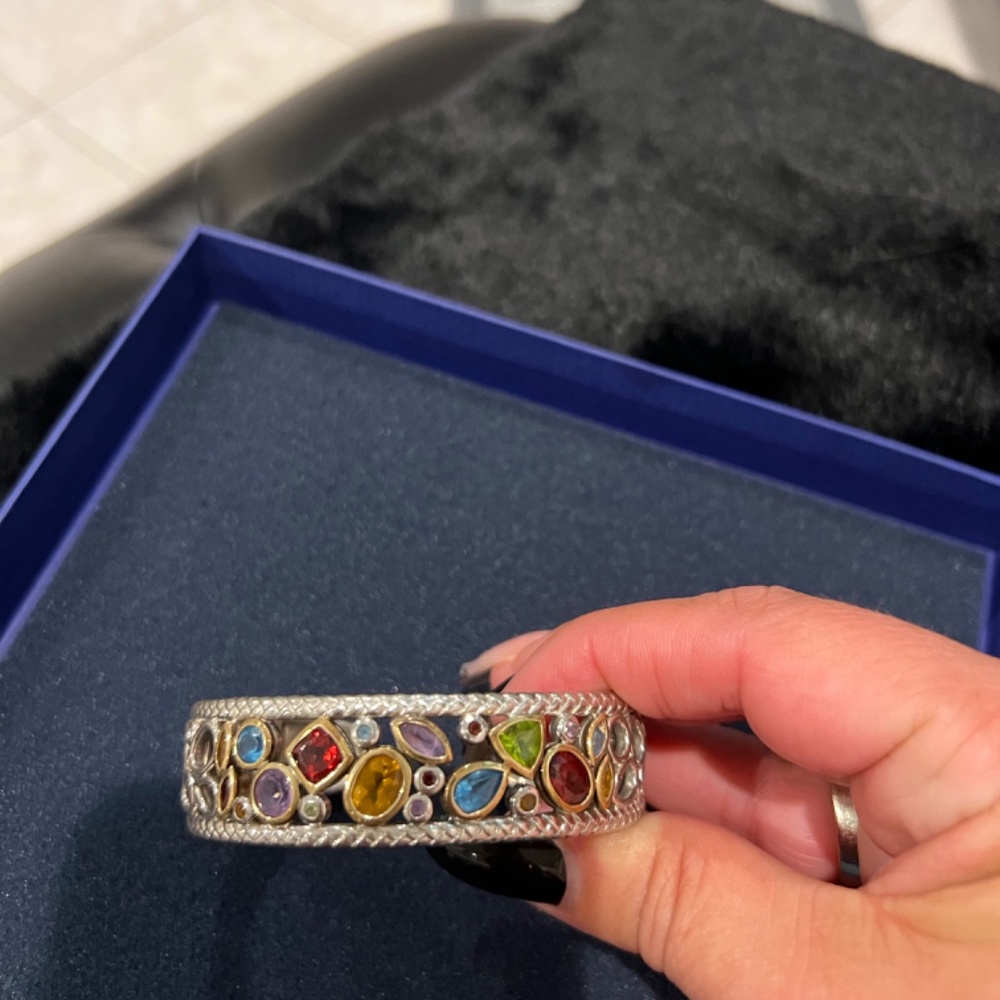 Solid Sterling Silver Bracelet - image 5